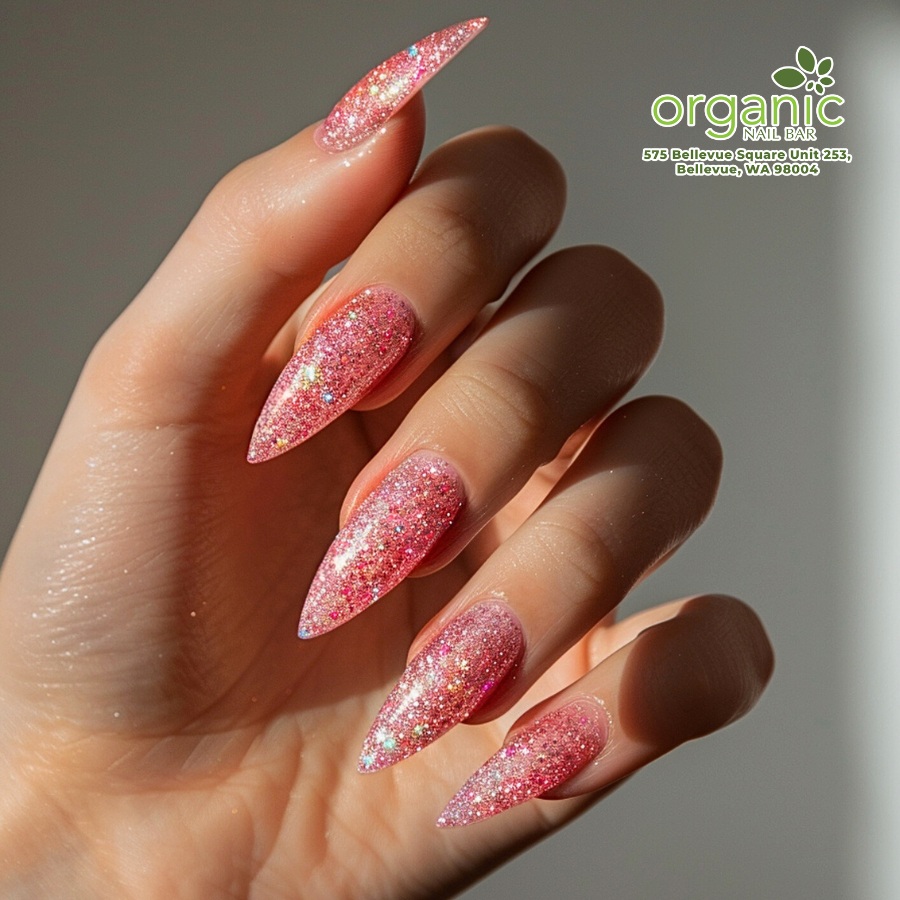 Enjoy the experience for dipping powder nail service at ORGANIC NAILS AND EYELASH EXTENSIONS BAR near me Bellevue, WA 98004