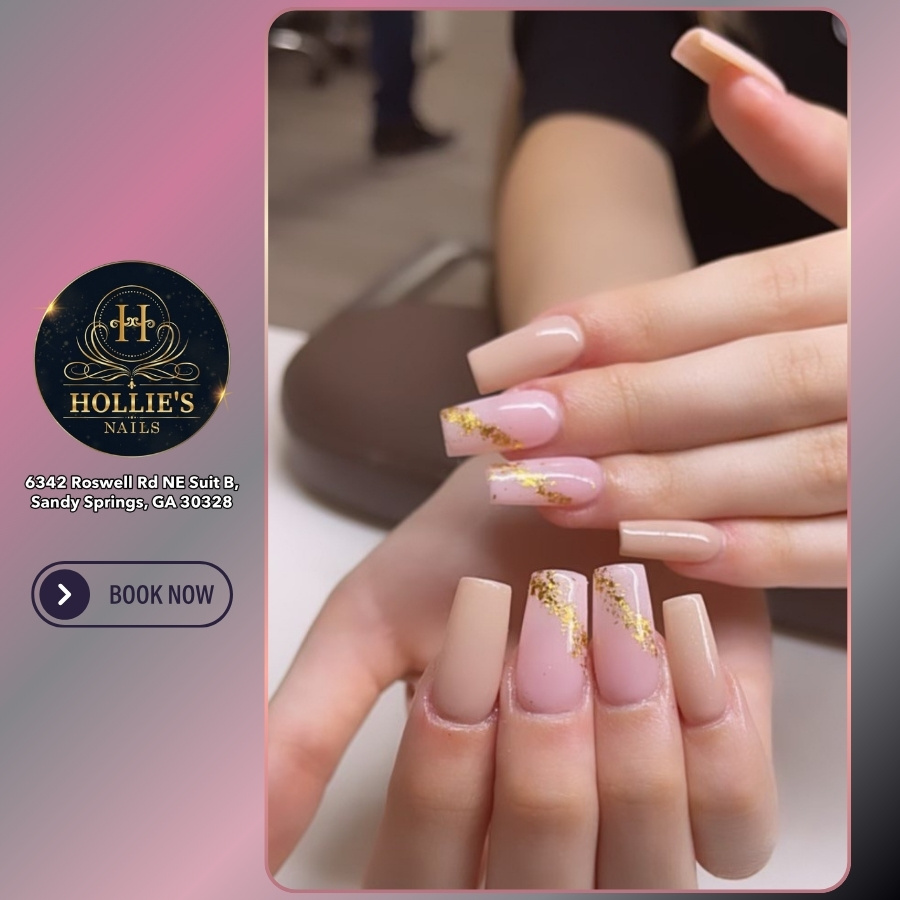 Experience the Difference at Hollies Nails Salon near me Sandy Springs, Georgia 30328