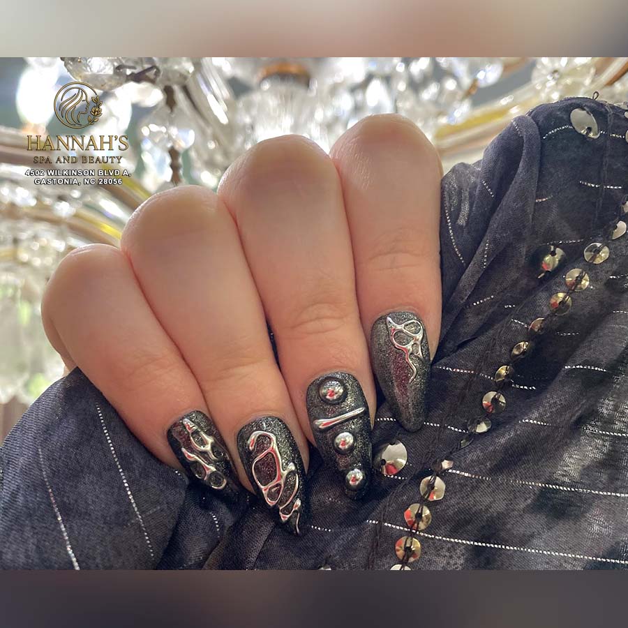 Halloween Nail Art Ideas at Hannah’s Spa And Beauty Salon in Gastonia, NC 28056