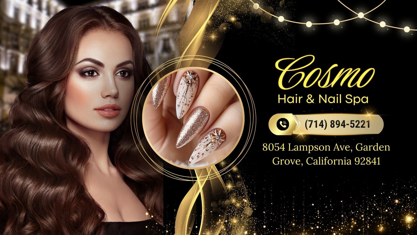 Cosmo Hair Salon & Nail Spa Garden Grove, CA 92841 | All-In-One Beauty Salon